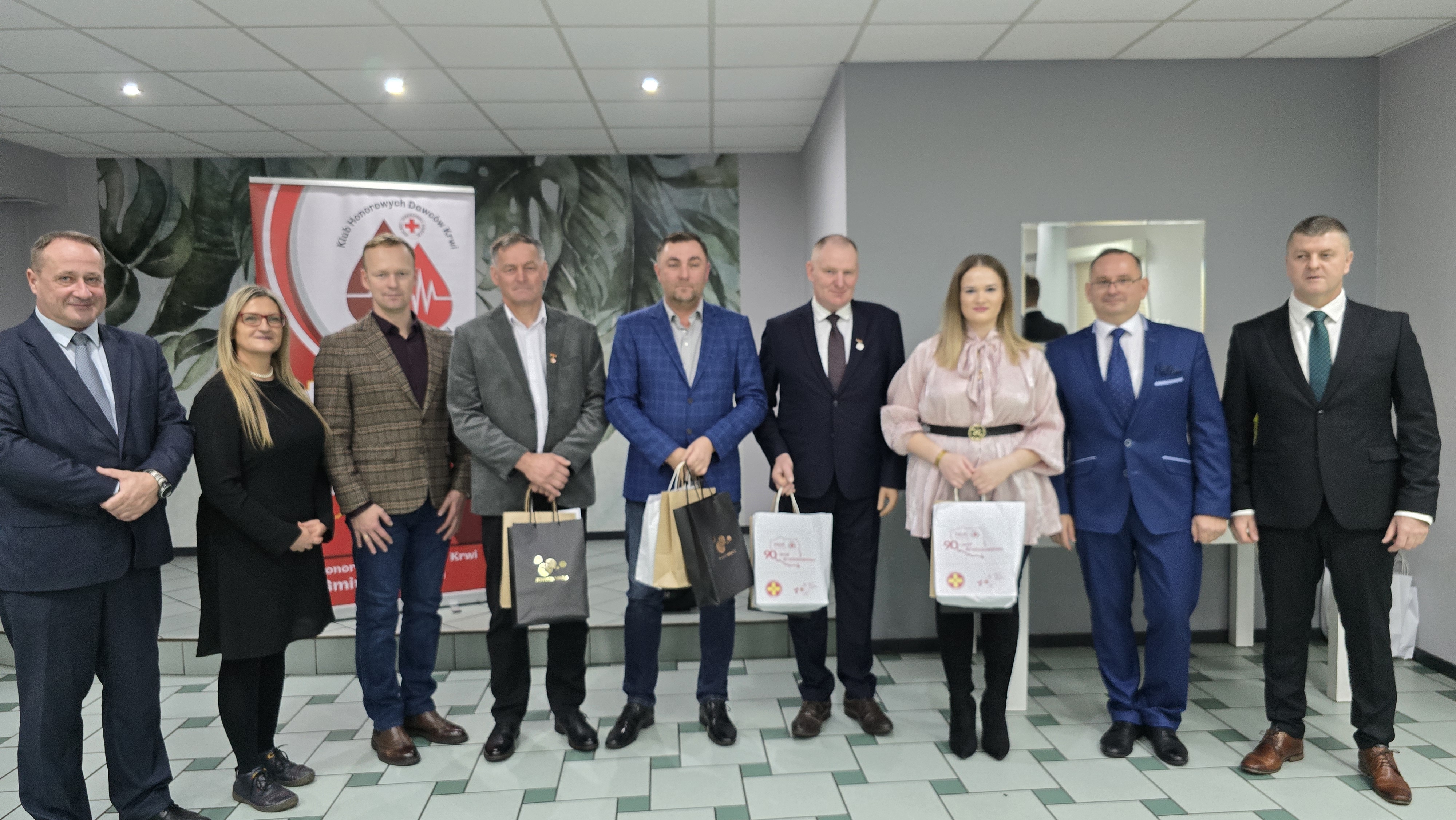 Wyr&oacute;żnione osoby na gali