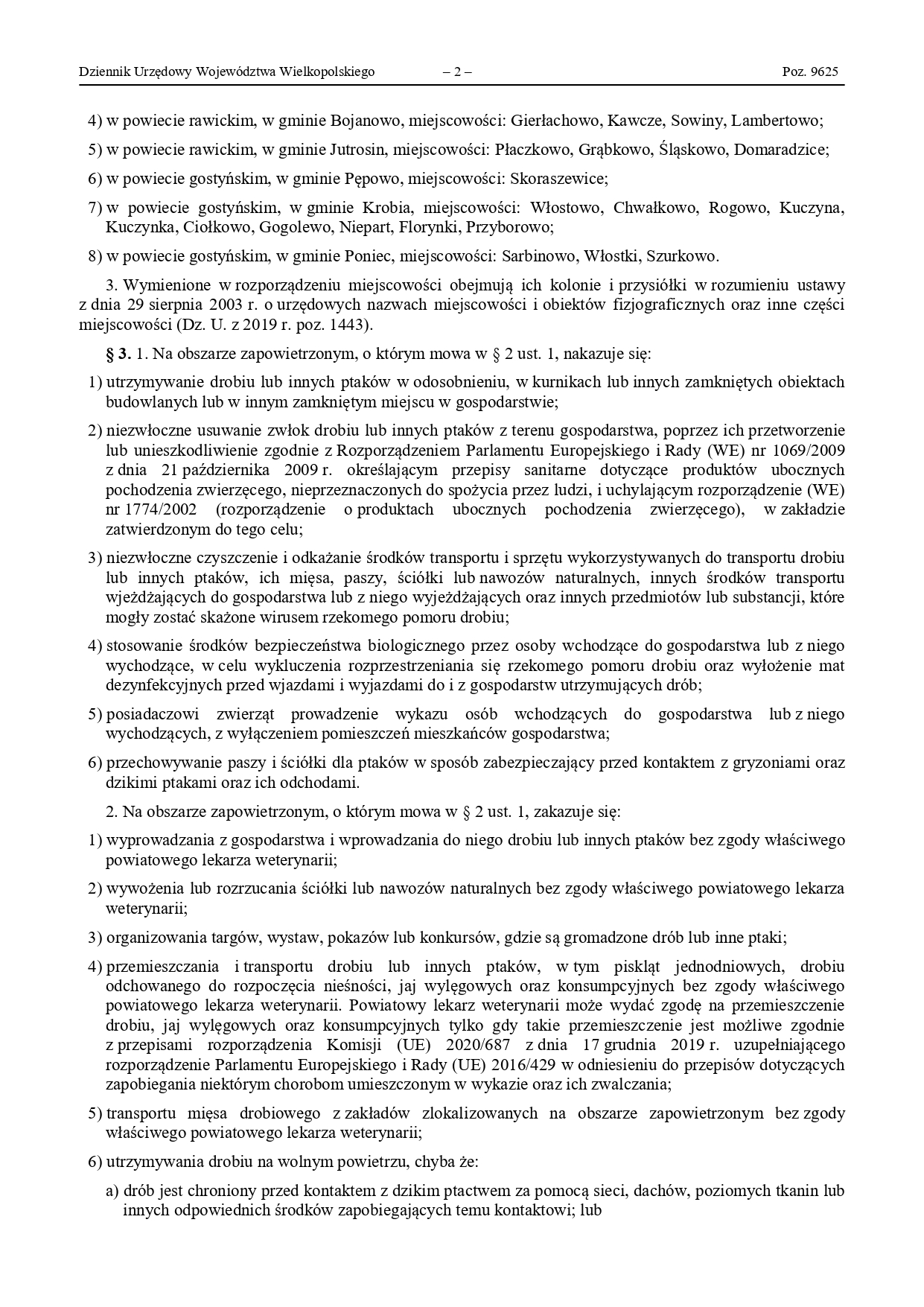 Plakat informujący o pomorze