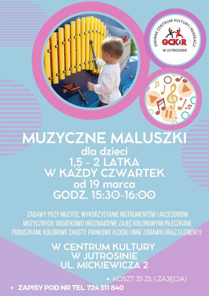 Plakat informujący o wydarzeniu