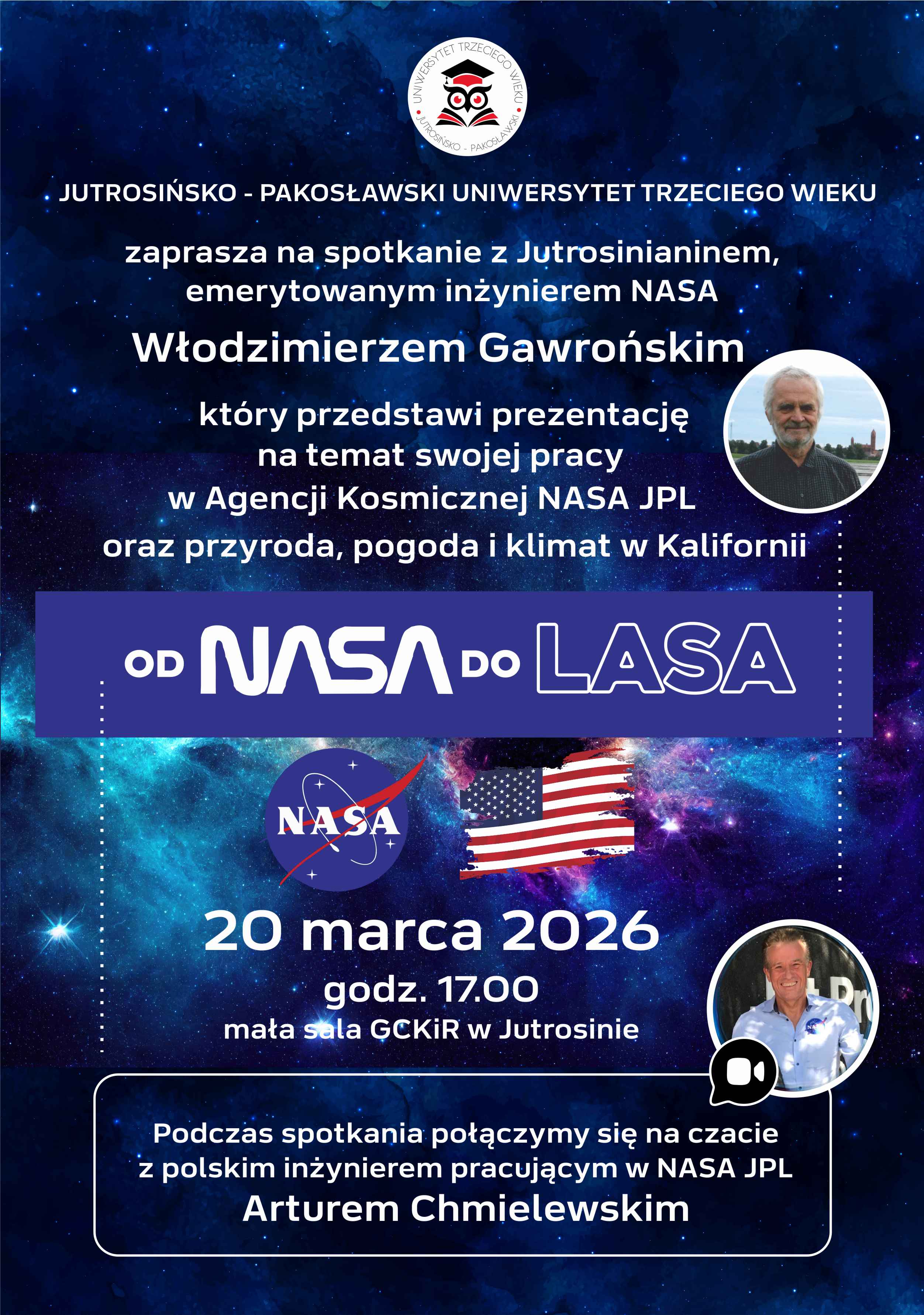 Plakat informujący o wydarzeniu