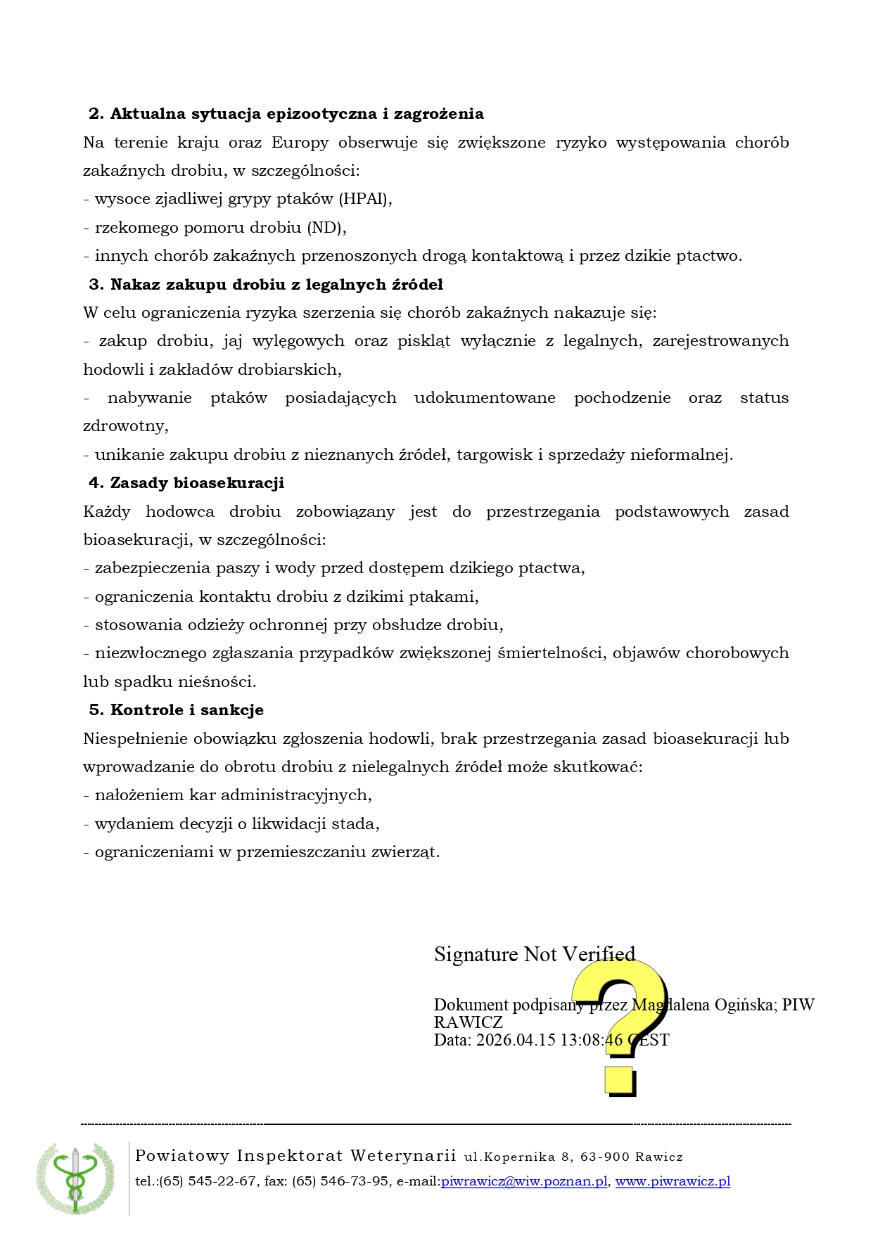 Ogłoszenie