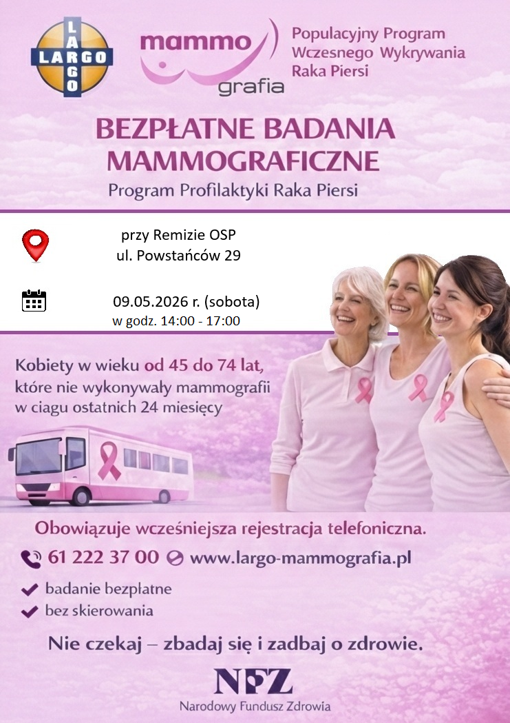 Plakat informujący o wydarzeniu