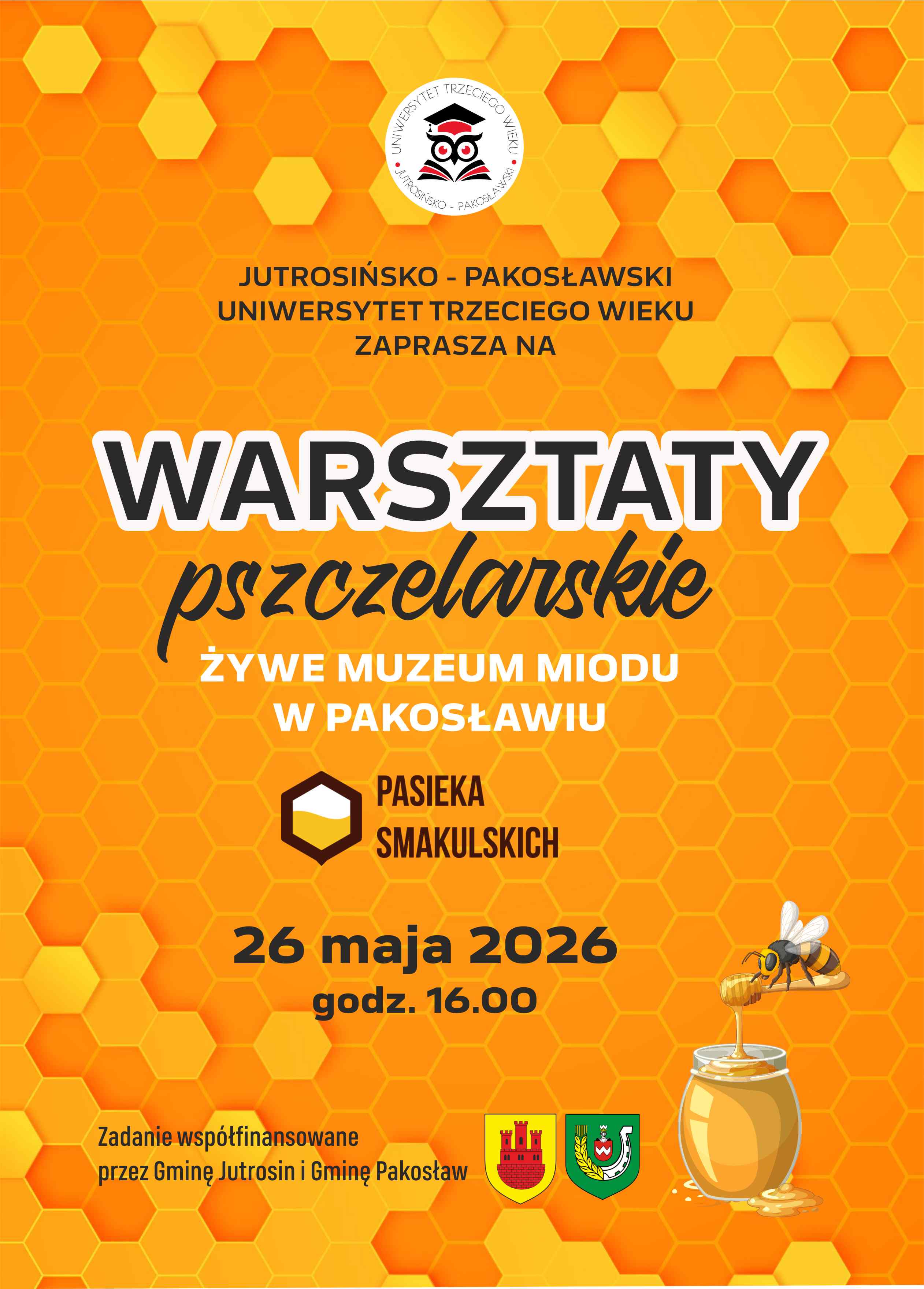 Plakat informujący o wydarzeniu