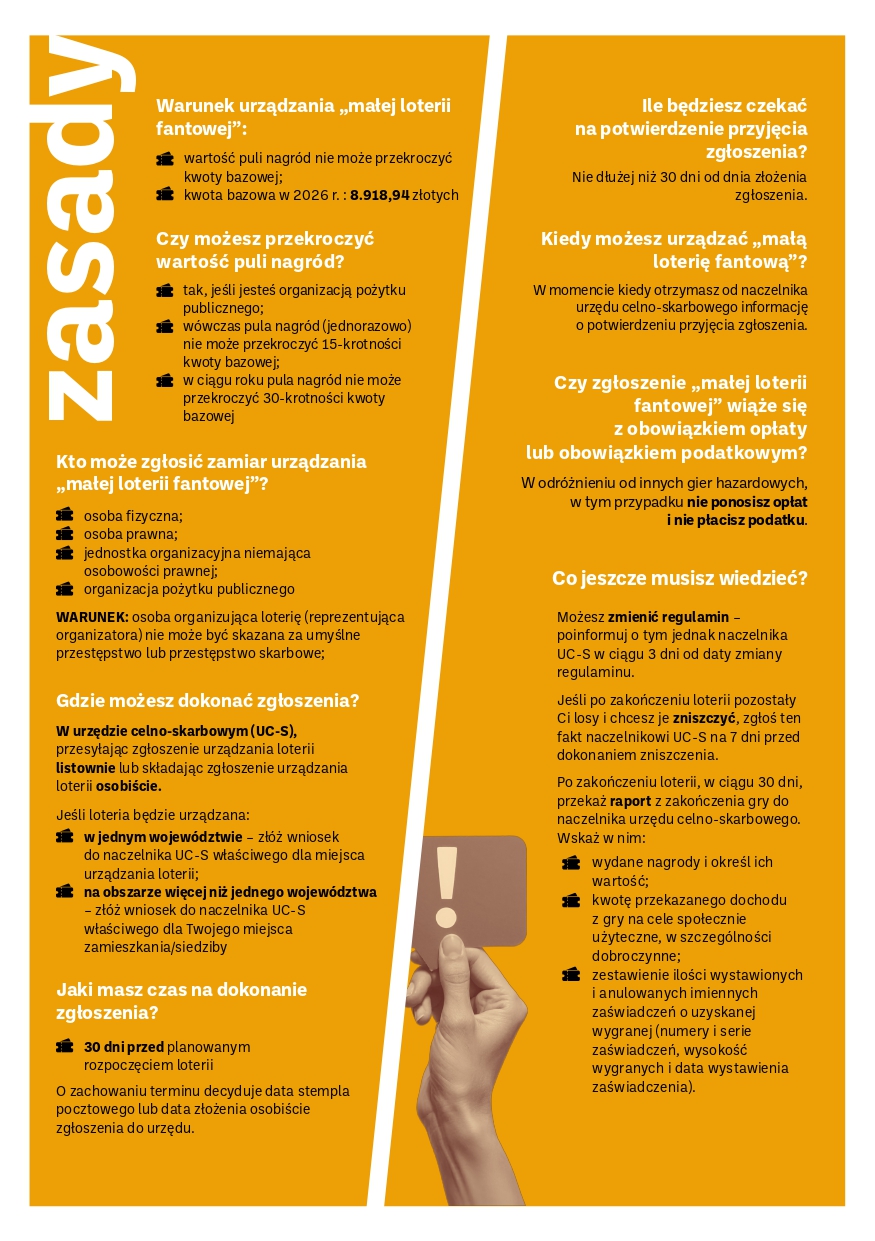 Plakat informujący o wydarzeniu