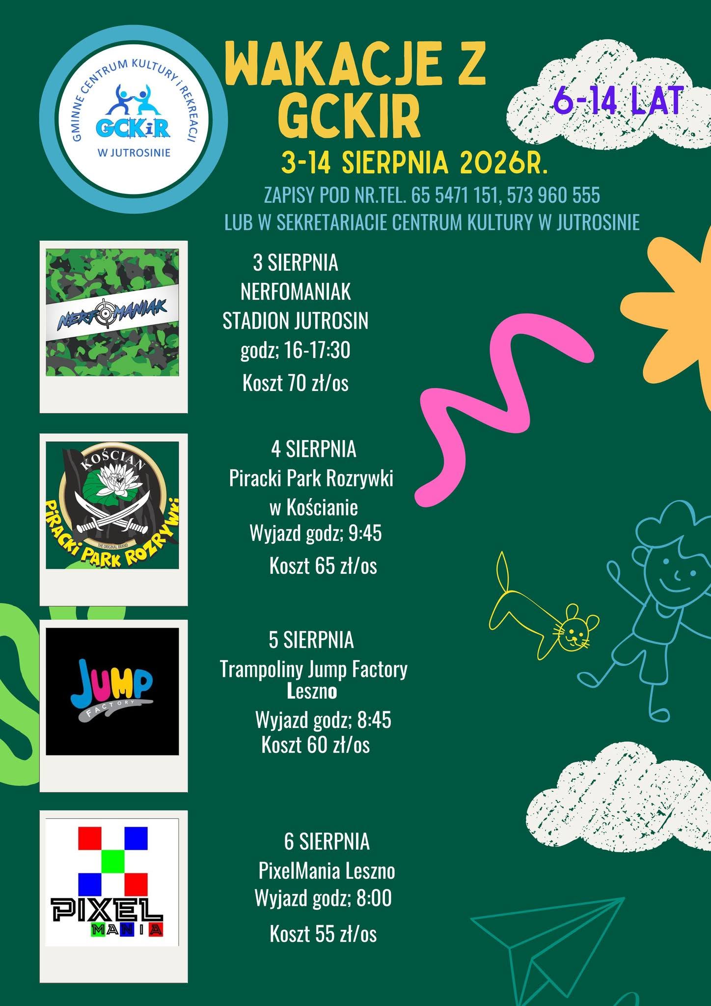 Plakat informujący o wydarzeniu