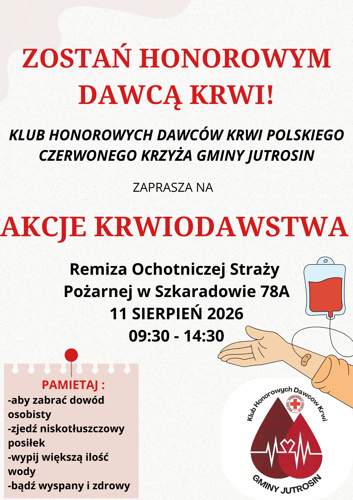 Plakat informujący o wydarzeniu