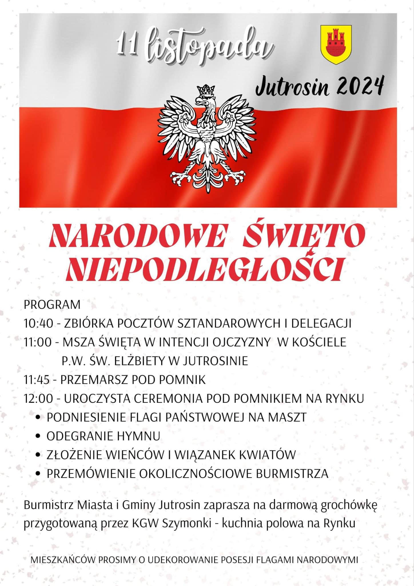 Plakat informujący o wydarzeniu