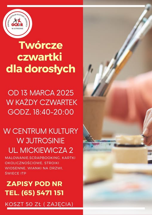 Plakat informujący o wydarzeniu