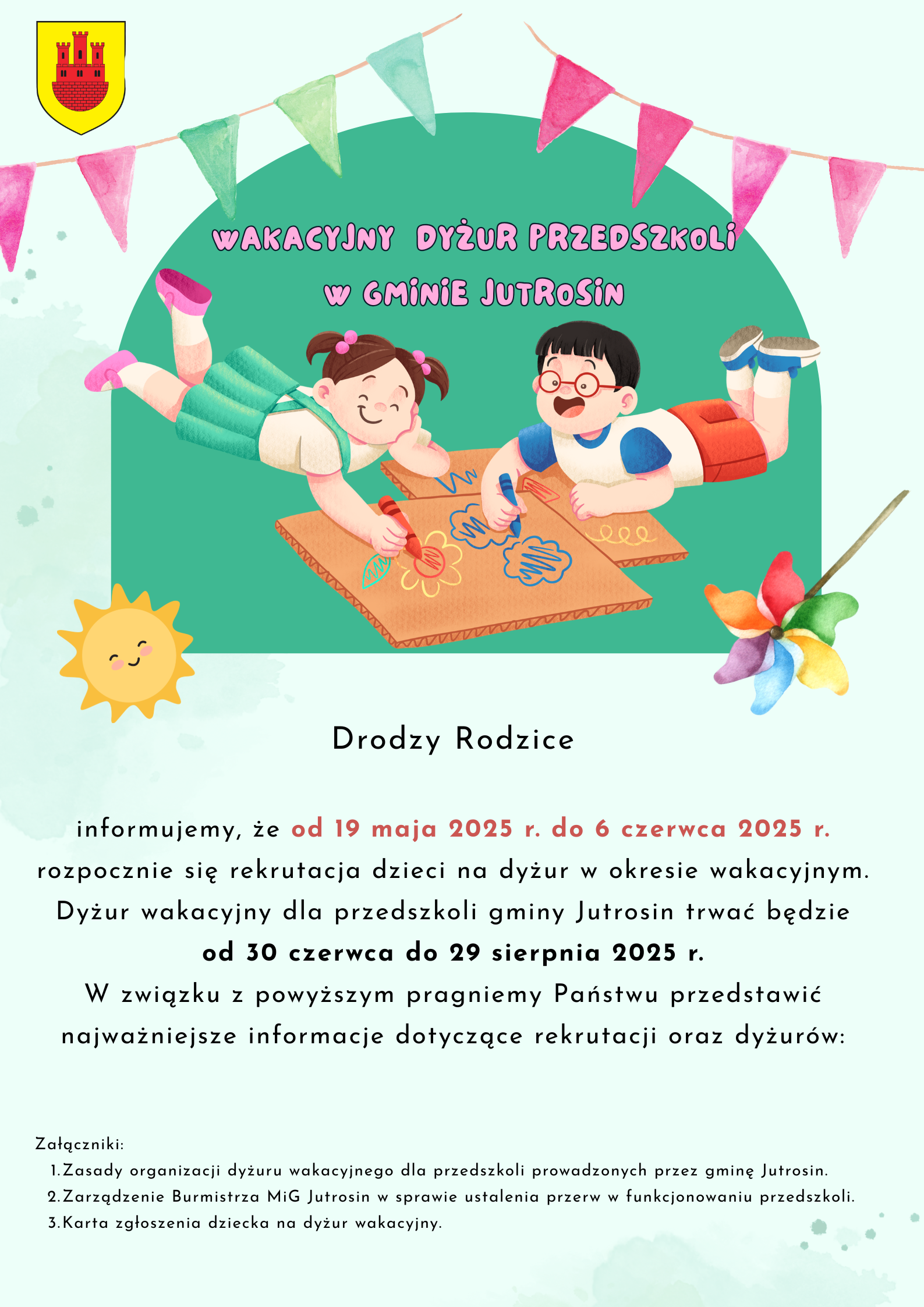 Plakat informujący o wydarzeniu