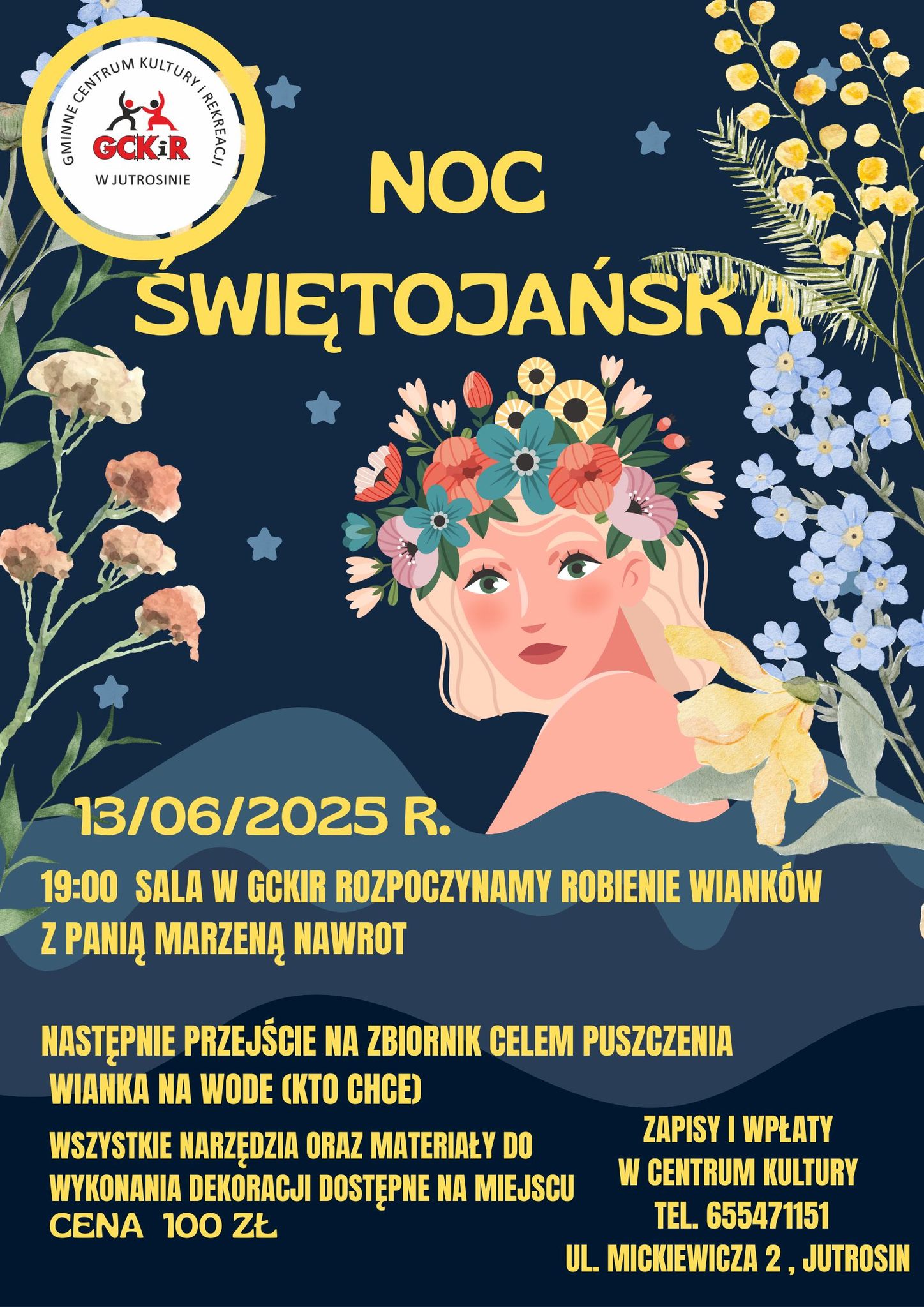 Plakat informujący o wydarzeniu