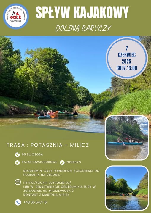 Plakat informujący o wydarzeniu