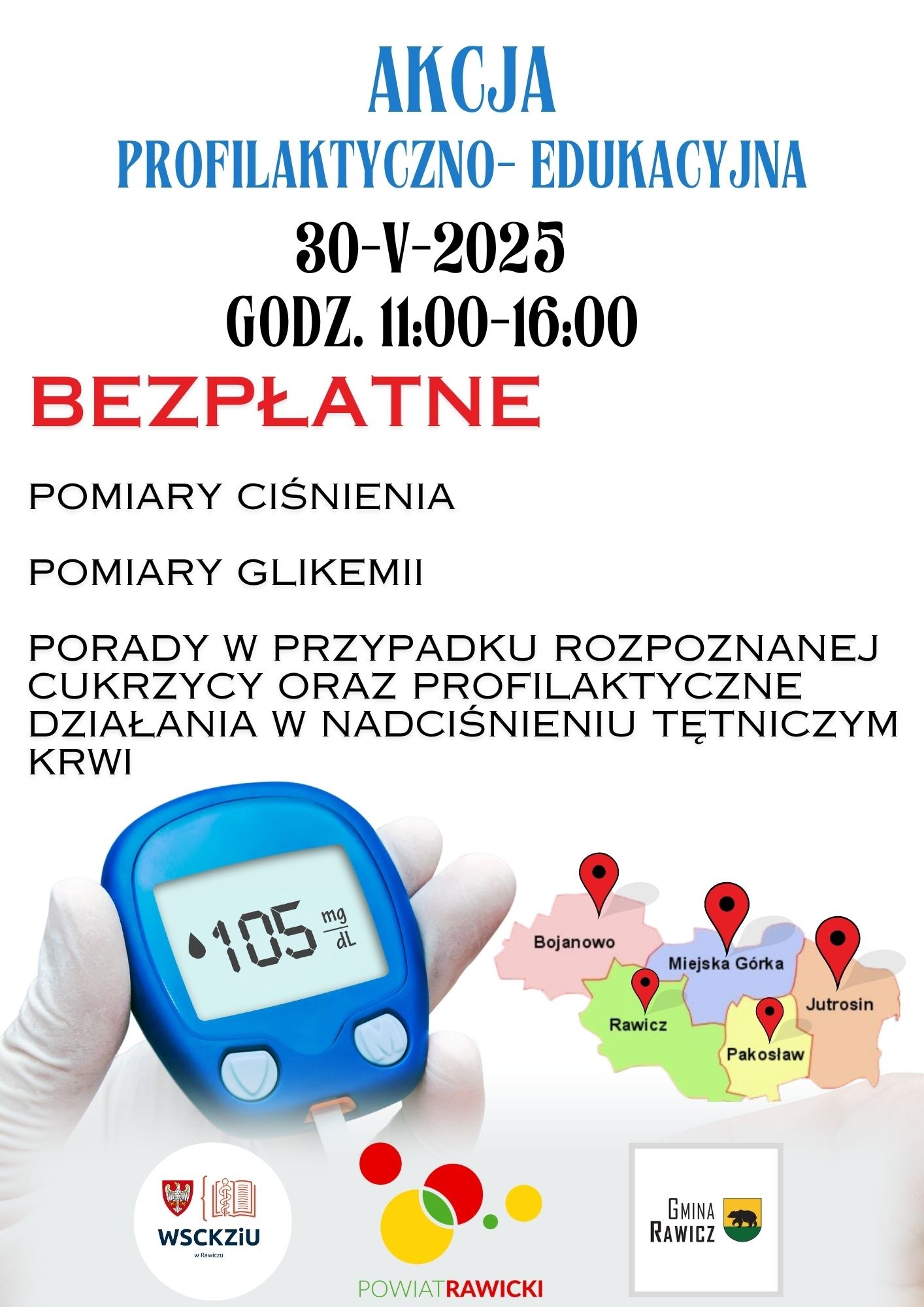 Plakat informujący o wydarzeniu