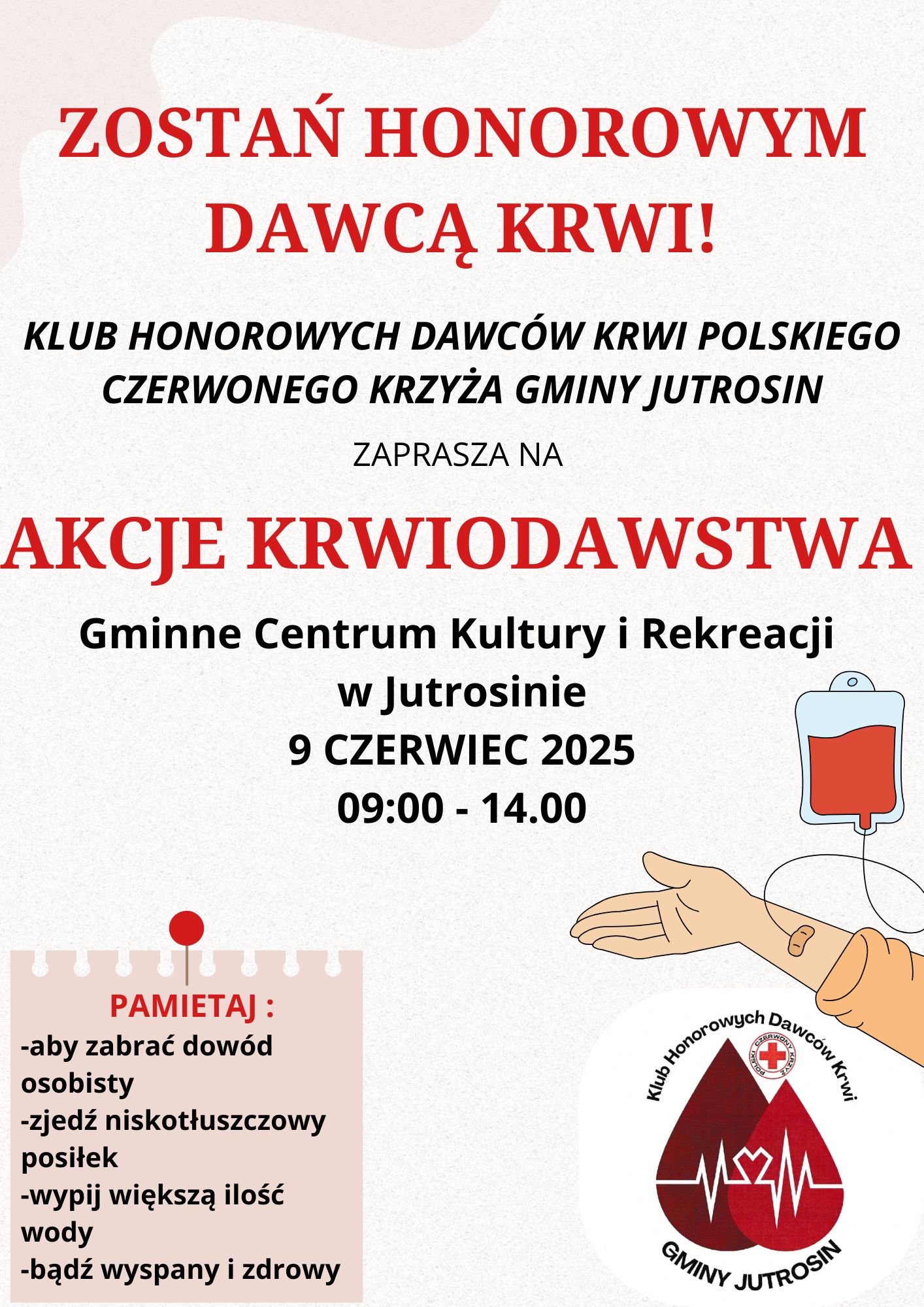 Plakat informujący o wydarzeniu