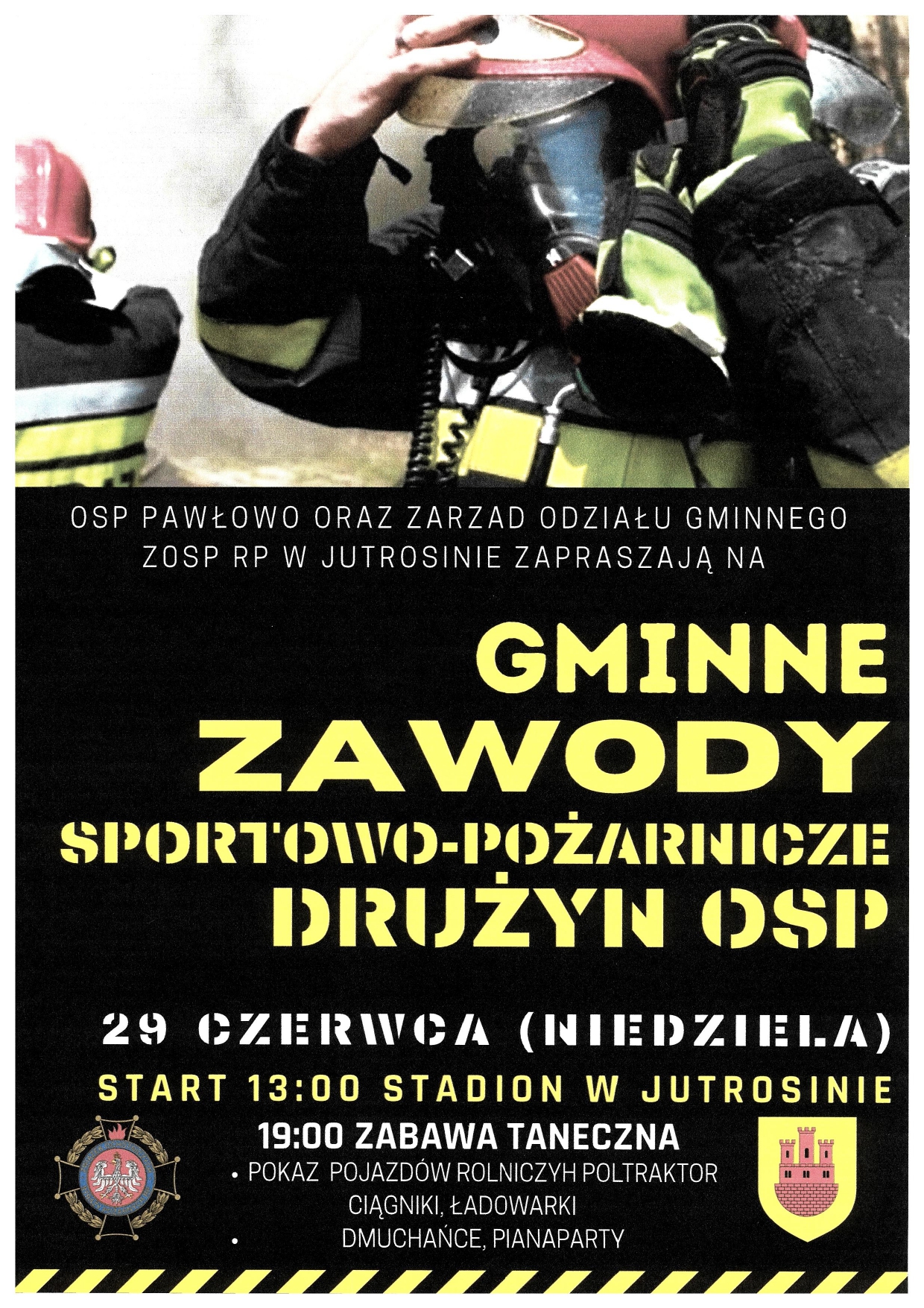 Plakat informujący o wydarzeniu