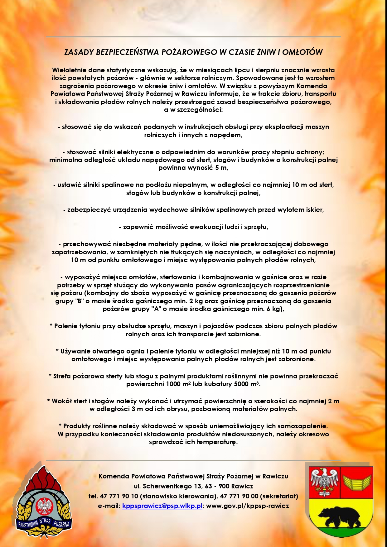 Plakat informujący o wydarzeniu