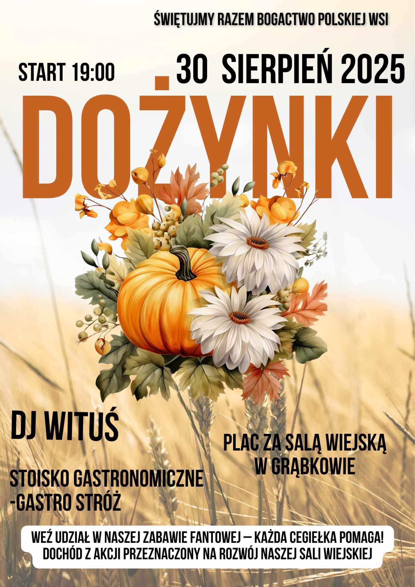 Plakat informujący o wydarzeniu