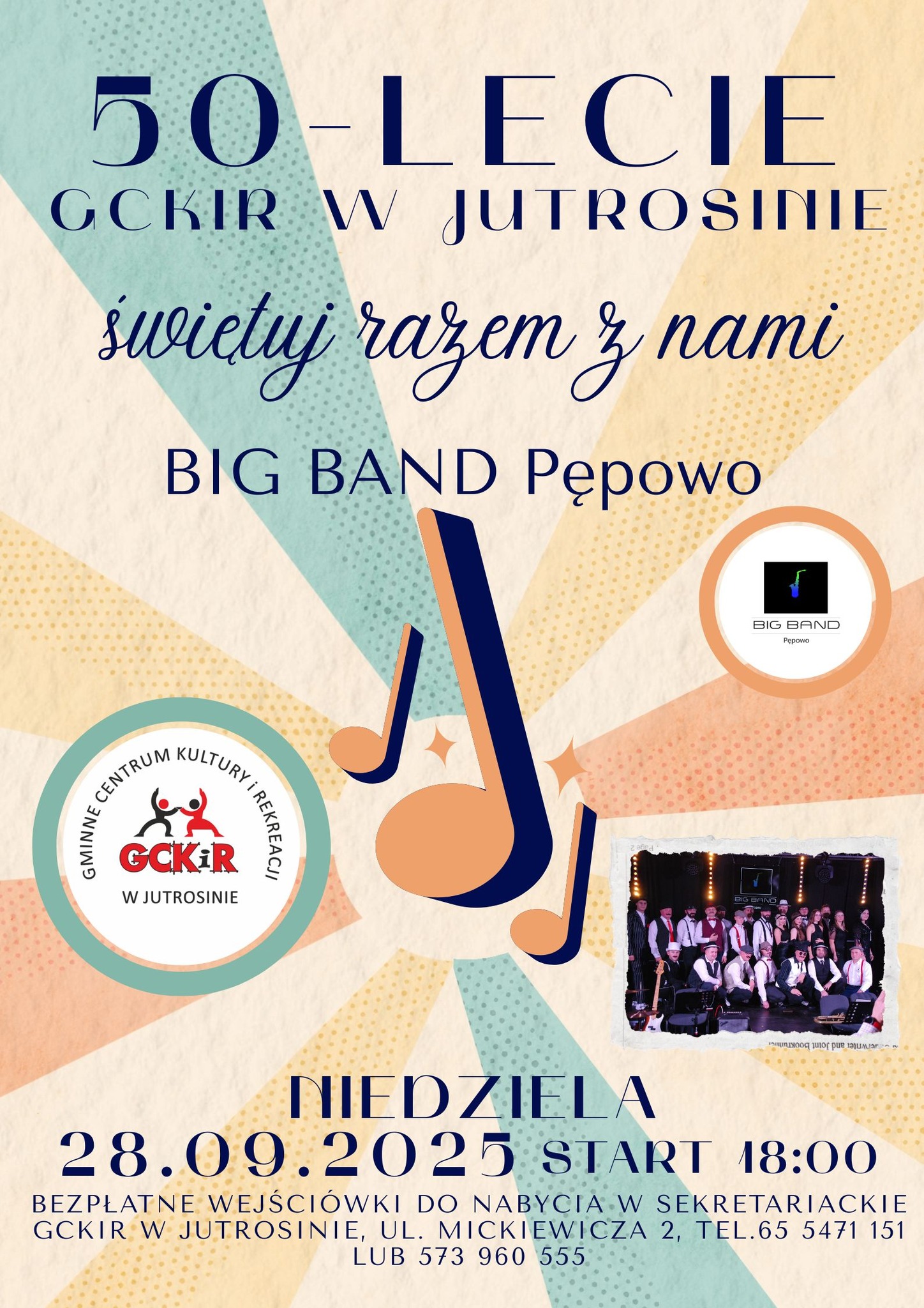 Plakat informujący o wydarzeniu
