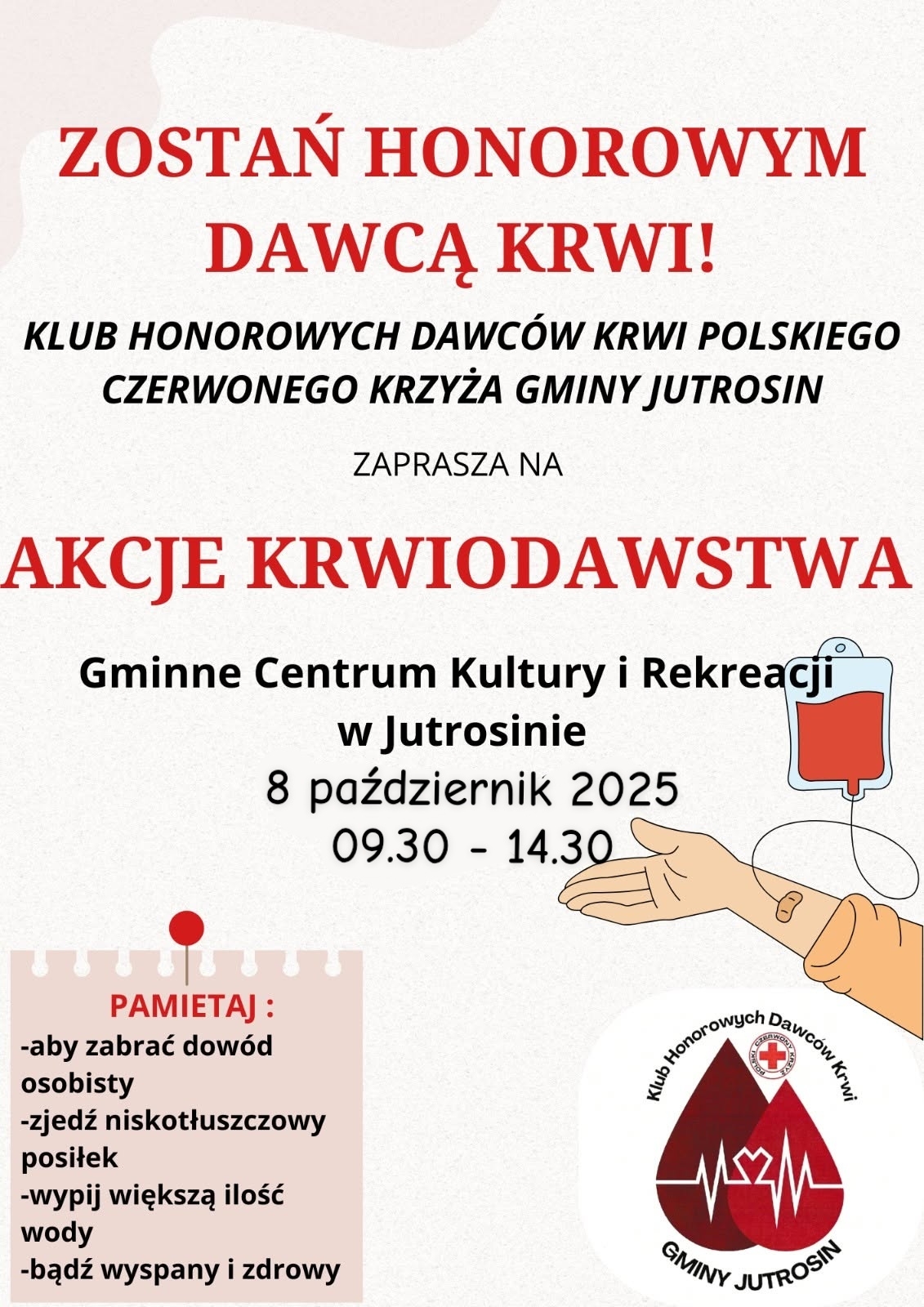Plakat informujący o wydarzeniu