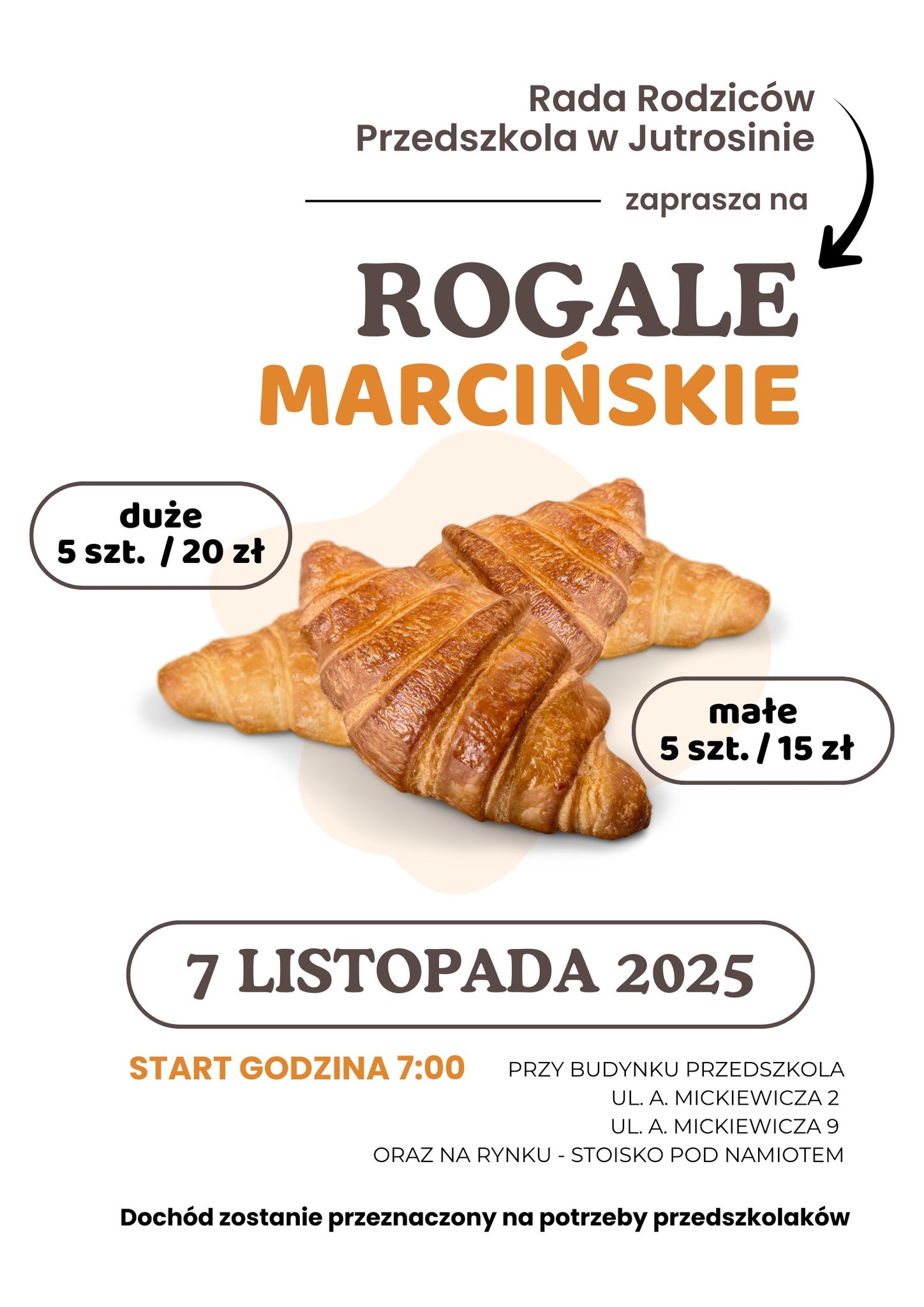 Plakat informujący o wydarzeniu