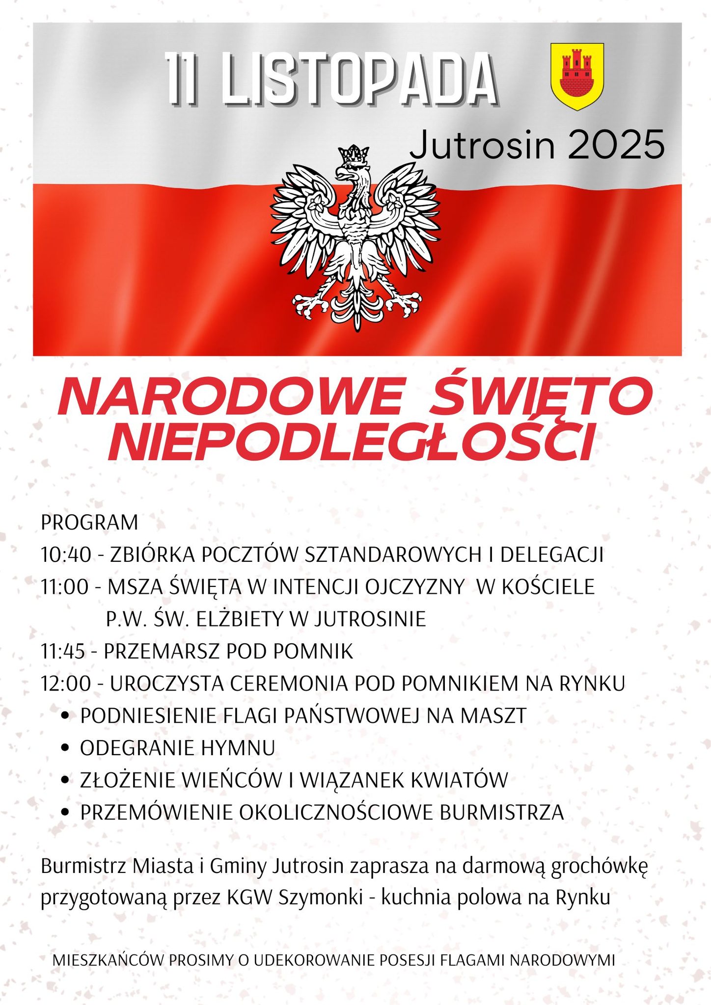 Plakat informujący o wydarzeniu