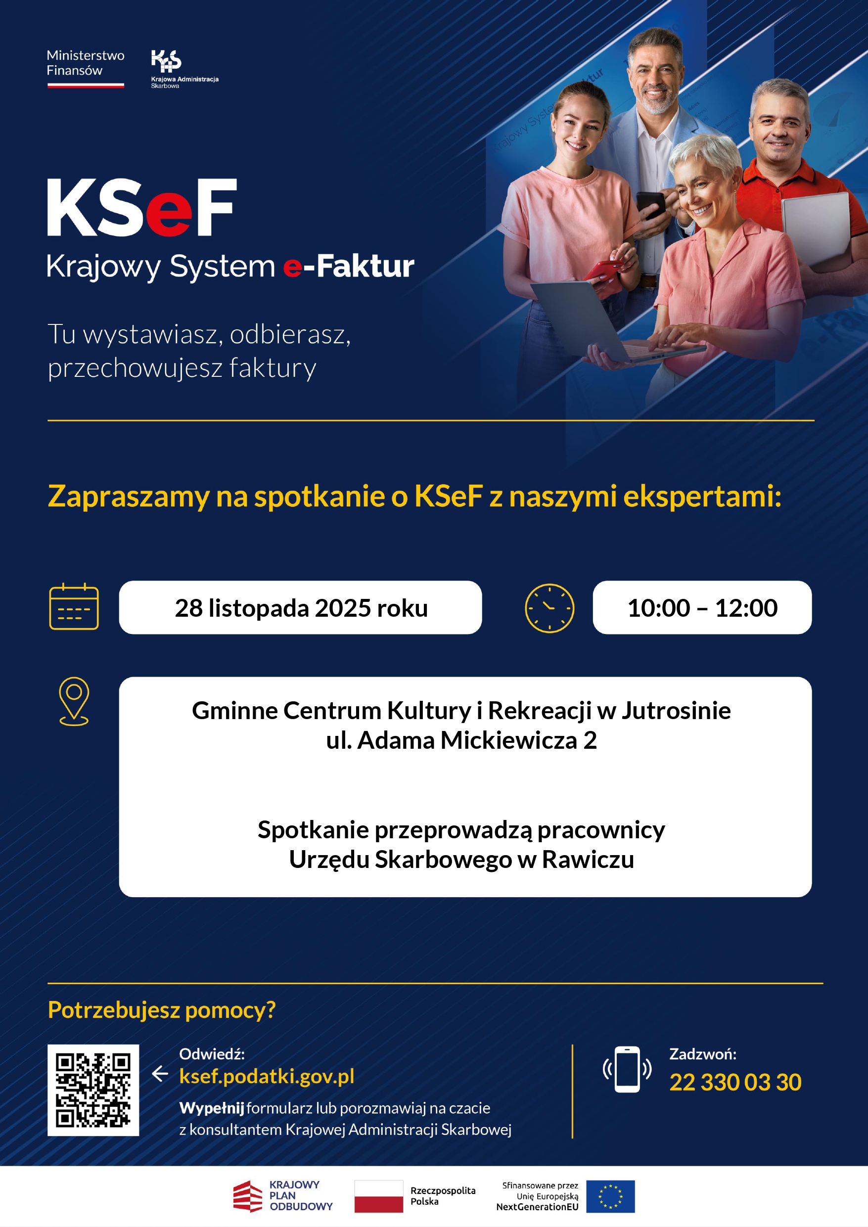 Plakat informujący o wydarzeniu