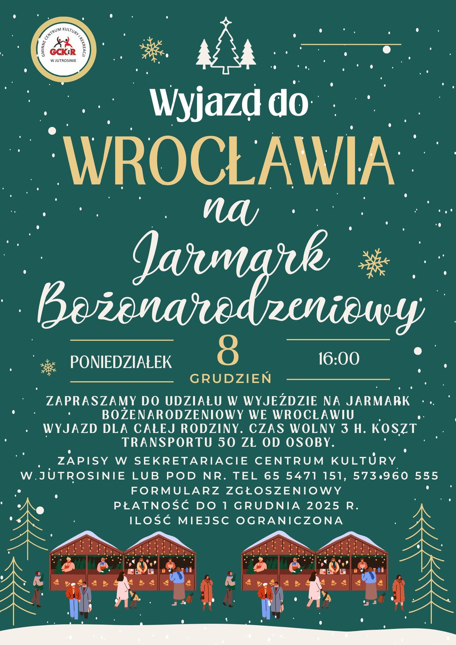 Plakat informujący o wydarzeniu